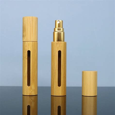 perfume bottles with bamboo tops at wholesale prices